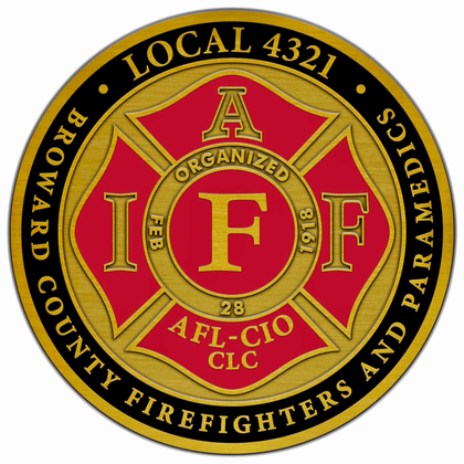 IAFF Local 4321 Broward County Firefighters and Paramedics logo